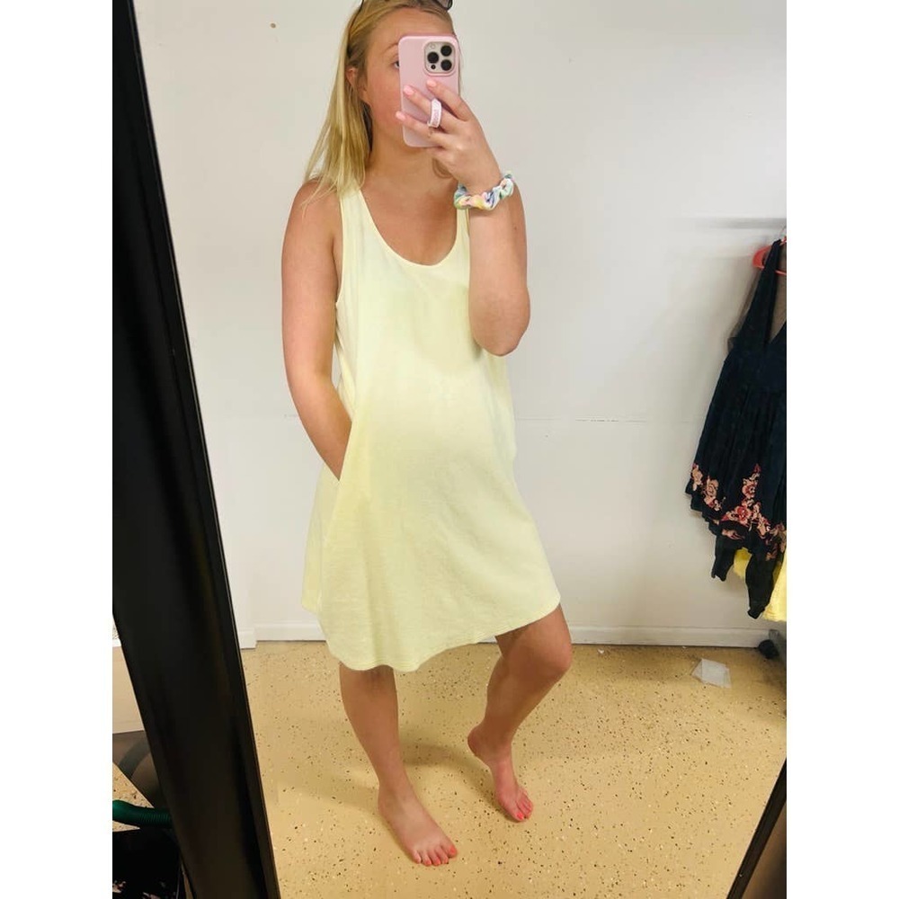 Gap Yellow Beach Dress